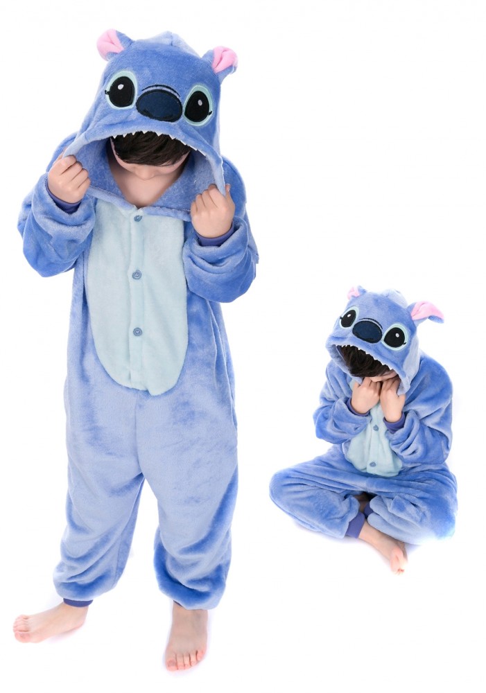 Combinaison Pyjama Stitch Animaux Déguisement Enfants - Kigurumi