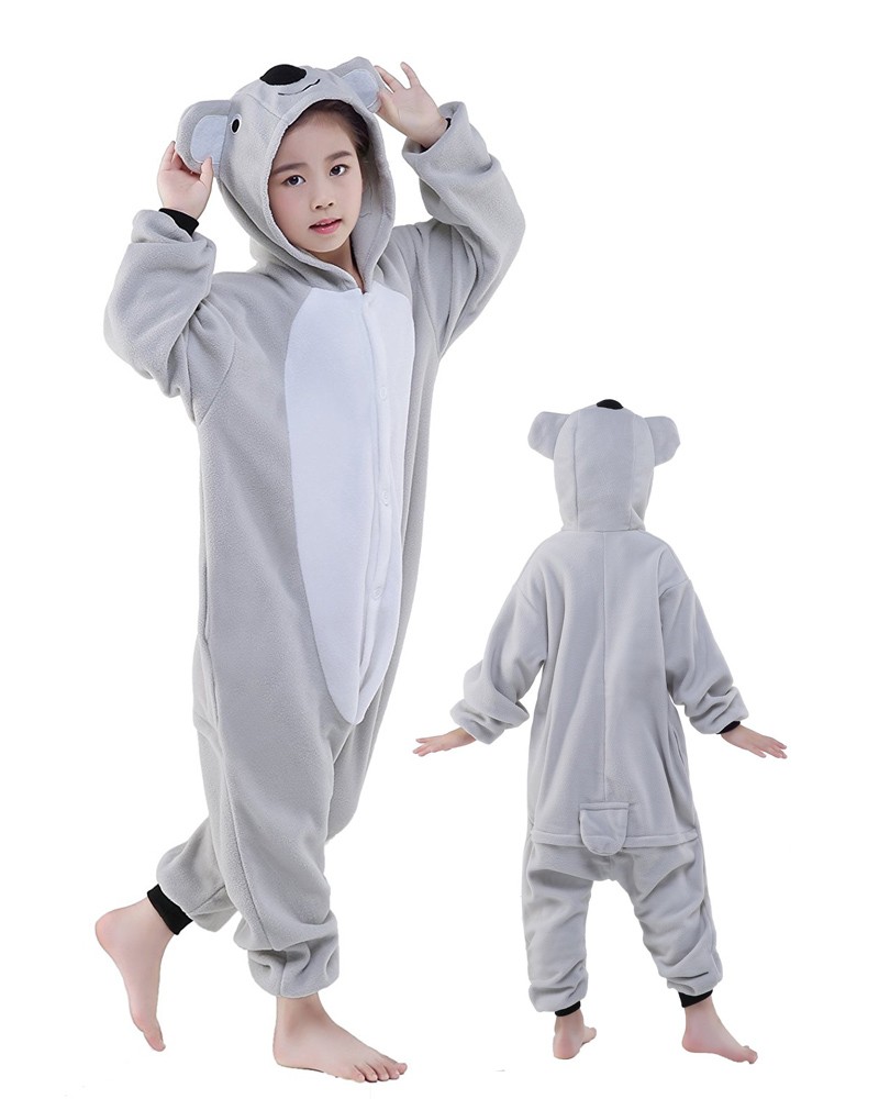 Combinaison Pyjama Koala Animaux Enfants Polaire - Kigurumi