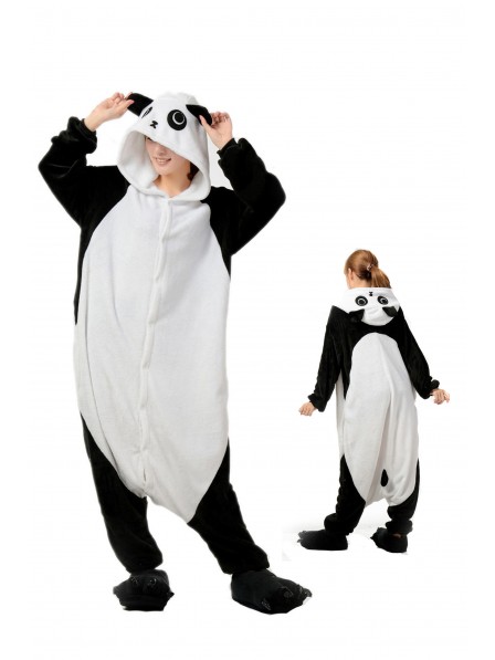 Combinaison Pyjama Panda Animaux Déguisement Flanelle