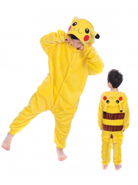 Combinaison Pyjama Pikachu Animaux Déguisement Enfants