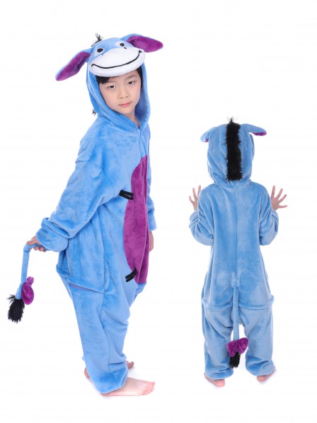 Combinaison Pyjama Donkey Animaux Déguisement Enfants Halloween