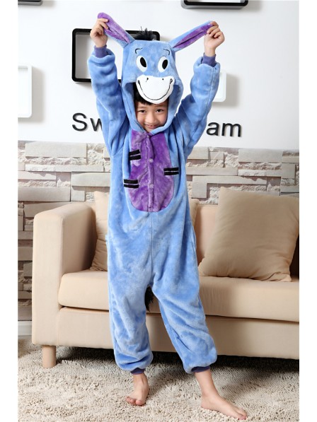 Combinaison Pyjama Donkey Animaux Déguisement Enfants