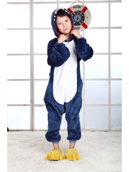 Combinaison Pyjama Requin Animaux Déguisement Enfants