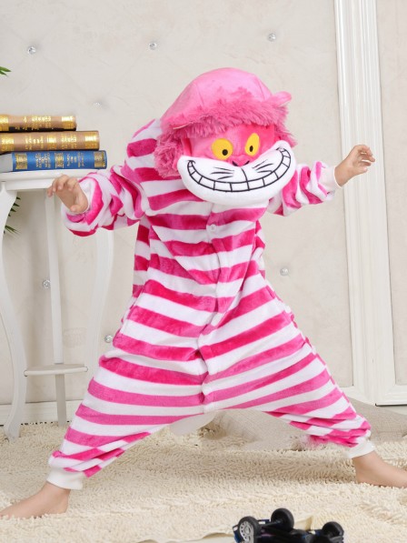 Combinaison Pyjama Chat du Cheshire Animaux Déguisement Enfants