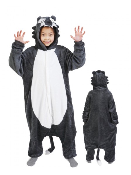 Combinaison Pyjama Loup Animaux Déguisement Enfants
