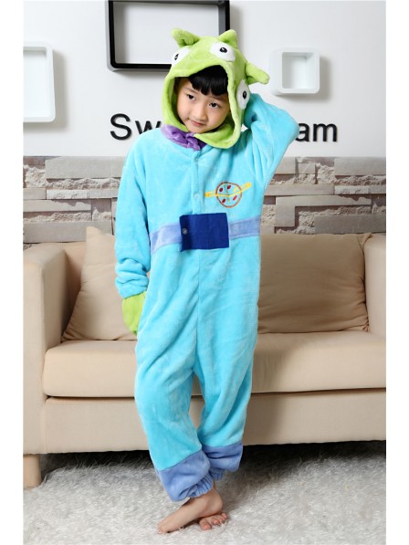 Combinaison Pyjama Aliens Animaux Déguisement Enfants