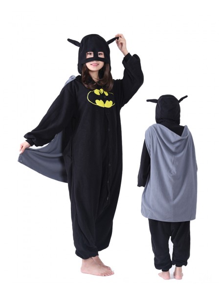 Combinaison Pyjama Batman Animaux Déguisement Polaire