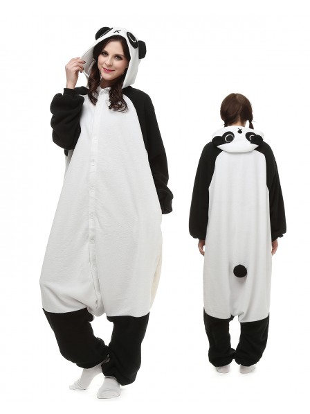 Combinaison Pyjama Panda Animaux Déguisement Polaire