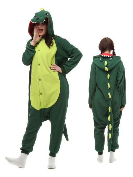 Combinaison Pyjama Dinosaur Animaux Déguisement Polaire