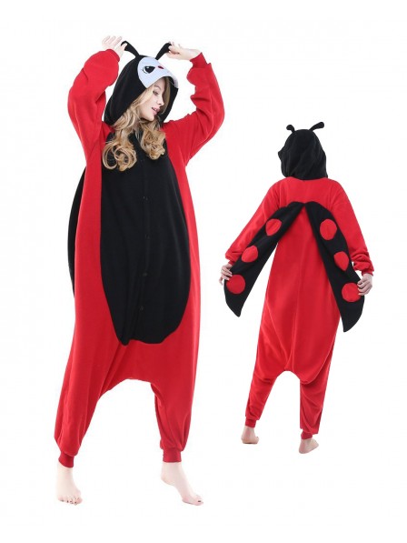 Combinaison Pyjama Ladybug Animaux Déguisement Polaire