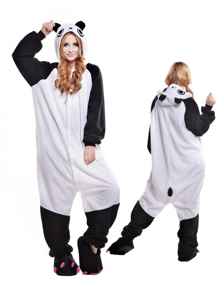 Combinaison Pyjama Cute Panda Animaux Déguisement Polaire