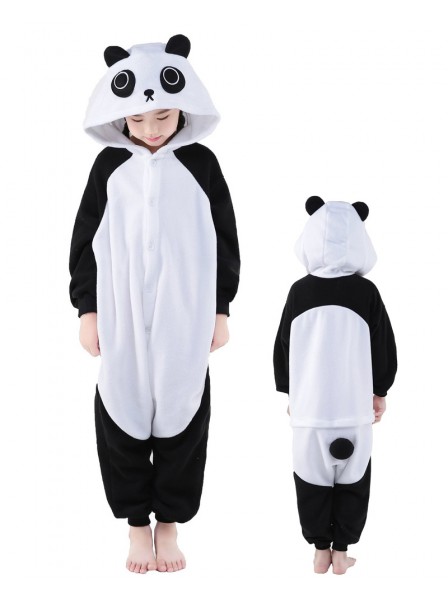 Combinaison Pyjama Panda Animaux Enfants Polaire