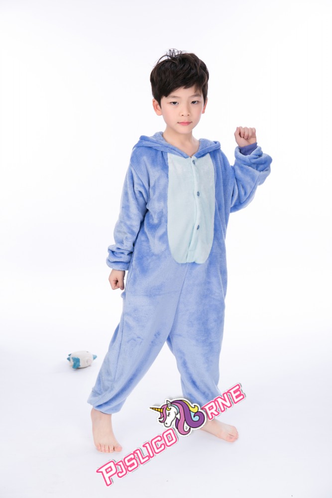Combinaison pyjama stitch enfant